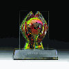Rainbow Precious World Trophy (6 1/2"x5")
